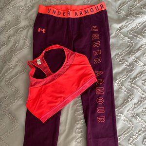 Under Armour Pants & Bra Set